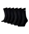 Produktbild: PUMA unisex Sportsocken Tennissocken Freizeitsocken Sport Crew 7312 6 Paar, Farbe:Schwarz, Menge:6 Paar (2x 3er Pack), Größe:47-49, Artikel:-200 black