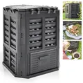 Produktbild: Schnell Komposter Kunststoff Schwarz 360Liter Thermo Garten Kompost Behälter Bio