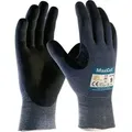 Produktbild: Schnittschutzhandschuhe MaxiCut® Ultra 44-3745 Gr.11 blau/schwarz EN 388 PSA II