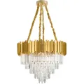 Produktbild: Nova Luce 9050110 Grane E14 Pendelleuchte Gold