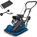 Produktbild: Scheppach Rüttelplatte HP2300S | 5,6 PS Benzinmotor | 23 kN Verdichtungsdruck | 540 x 420 mm Plattengröße | inkl. Fahrvorrichtung und Gummimatte