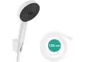 Produktbild: hansgrohe Pulsify Select S Brausehalterset 24302700 Relaxation, mit Brauseschlauch 125cm, mattweiß