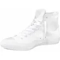 Produktbild: Converse CHUCK TAYLOR ALL STAR HI Unisex Mono Sneaker weiß 42,5 EU