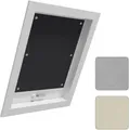 Produktbild: Dachfensterrollo, Woltu, 1x Thermorollo Dachfenster ohne Bohren, mit Saugnapf