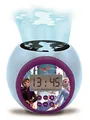 Produktbild: Lexibook RL977FZ Frozen 2 Anna and ELSA Projector Alarm Clock Disney with Snooze Function and Alarm Function, Night Light with Timer, LCD Screen, Battery Operated, Blue/Purple, Multicoloured