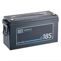 Produktbild: ECTIVE - AGM DC185 12V 185Ah - Deep Cycle Versorgungsbatterie wartungsfrei - VRLA Aufbaubatterie für Boote, Van, Wohnmobil, Camper