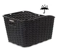 Produktbild: HR Korb Basil Weave WP Kunsstoffgeflecht Wetterfest schwarz