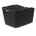 Produktbild: Basil Taschenkorb Weave WP geflochten Schultaschen Korb Fahrrad schwarz
