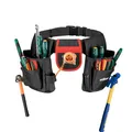 Produktbild: Wiltec Werkzeuggürtel 71 x 28 cm bis 25 kg, Werkzeug Gürteltasche 17 Fächer, Gürtel Werkzeugtasche verstellbar, robuste Arbeitstasche