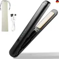 Produktbild: Mini Haarglätter, Mini Glätteisen, Lockenstab Mini, 2-In-1 Kabelloses G