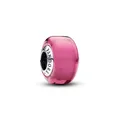 Produktbild: Pandora Charm 793107C00 Rosafarbenes Murano-Glas Mini Charm 925/- Silber