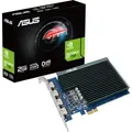 Produktbild: ASUS GeForce GT 730 2GB GDDR5 Grafikkarte - GT730-SL-2GD5-BRK-E, 2GB GDDR5, 4x HDMI