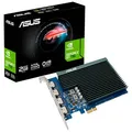 Produktbild: ASUS GeForce GT 730 Grafikkarte 2 GDDR5 64 Bit