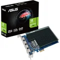 Produktbild: Asus GeForce GT 730 4H-SL-2GD5 2GB GDDR5 Grafikkarte HDMI Single Slot schwarz