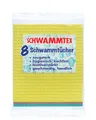 Produktbild: SPONTEX Schwammtuch Schwammtex-Schwammtücher - 8 Stück, saugstark und kochfest - Perfekt gegen Schmutz auf Arbeitsflächen