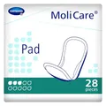 Produktbild: MoliCare Pad 3 Tropfen: Anatomische Einlagen für leichte bis mittlerer Blasenschwäche, 1x28 Stück