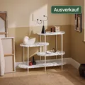 Produktbild: SoBuy Ausverkauf Konsolentisch Metall Flurtisch Sideboard Dekotisch FSB89-W
