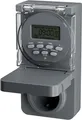 Produktbild: HBN Digitale Zeitschaltuhr Steckdose Außen, 8 Schaltprogramme, 3680W, IP44