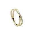 Produktbild: Fossil Ring Für Frauen Vintage Iconic, Höhe: 5,4mm Gold-Edelstahl-Ring, JF03752710