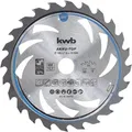Produktbild: Kwb - Kreissägeblatt 165 X 20 Mm, Leichtgängig, Speziell Für Akkumaschinen, Sägeblatt Geeignet Für Weich- Und Hartholz, Tischlerplatten Und Spanplatten