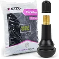 Produktbild: STIX 100x Gummiventile Snap-In Ventile TR413 EPDM Autoventile PKW Schlauslos Reifen