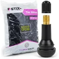 Produktbild: 100x Gummiventile Snap-In Ventile TR413 EPDM Autoventile PKW Schlauslos Reifen