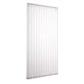 Produktbild: Lamellenvorhang Komplettset Ventanara Vertikaljalousie 89mm inkl. Montagematerial (weiß (raumverdunkelnd), B100 x H180 cm)