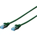 Produktbild: Patchkabel CAT 5e SF/UTP 1m grün, 1 Meter