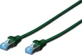 Produktbild: DIGITUS Patchkabel Kat. 5e SF/UTP 1,0 m grün