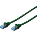 Produktbild: DIGITUS CAT 5e SF-UTP Patchkabel, PVC AWG 26/7, Länge 1 m, Farbe Grün