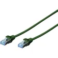 Produktbild: Digitus Dk-1532-010/g Rj45 Patchkabel Cat 5e Sf/utp 1.00 M Grün Verdrillte Paare 1 St.