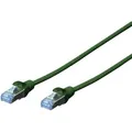 Produktbild: Digitus Dk-1532-010/g Rj45 Netzwerkkabel, Patchkabel Cat 5e Sf/utp 1.00 M Grün Verdrillte Paare 1 St