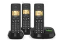 Produktbild: Gigaset Pure 100 AM Trio schwarz Schnurlostelefon mit AB Int.Ware