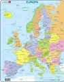 Produktbild: Europa (politisch) (Kinderpuzzle) | Spiel (2021) | Larsen | EAN 7023852100462