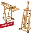 Produktbild: Staffelei 131 Profi Buchenholz | Flexibel & Platzsparend | Max. 195cm | Mobil