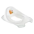 Produktbild: keeeper ewa Kinder-Toilettensitz, Cute Capybara, Weiß | Anatomisch geformt, Anti-Rutsch-System mit gummierten Auflageflächen, Hohe Rückenlehne, Breiter Sitz, Spritzschutz