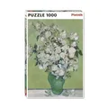 Produktbild: Puzzel mit 1000 Teilen, Größe 68 x 48 cm van Gogh - Gruene Vase mit weissen Rose