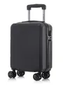 Produktbild: YONSLY Handgepäckkoffer Hartschalen-Reisekoffer Trolley Rollkoffer für Reisen von S bis XL, 4 Rollen, aus ABS und Aluminium, mit Zahlenschloss und weichem Gummigriff