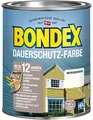 Produktbild: Bondex Dauerschutz Farbe Morgenweiß 0,75 L für 7 m² | Hervorragende Farbstabilität | Wetter- und UV-Schutz - bis zu 12 Jahre | Seidenglänzend | Dauerschutzfarbe | Holzfarbe