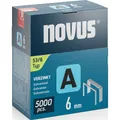 Produktbild: Novus Feindrahtklammern A 53 6mm 5000 Stk. (042-0761)