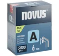 Produktbild: NOVUS Tackerklammer Feindrahtklammern A Typ 53 6mm 042-0761