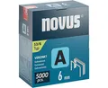 Produktbild: NOVUS 5000x Feindrahtklammern Typ A 53/6, Standard Qualität, verzinkt