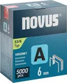 Produktbild: NOVUS Drahtklammer A Typ 53/6mm , Pack � 5000 Stück