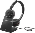 Produktbild: Jabra Evolve 75 UC Stereo Headset mit Ladestation Link 370a 7599-838-199