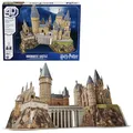 Produktbild: 4D Build - Harry Potter, Hogwarts Castle, 3D-Puzzle des magischen Harry Potter-Schlosses aus hochwertigem Karton, 209 Teile, für Fans der erfolgreichen Serie ab 12 Jahren