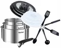 Produktbild: TEFAL INGENIO EMOTION TOPFSET 15-TEILIG, TÖPFE GLASDECKELN ABNEHMBARER GRIFF SET