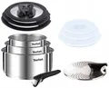 Produktbild: TEFAL INGENIO EMOTION INOX TOPFSET 11-TEILIG TÖPFE GLASDECKELN ABNEHMBARER GRIFF