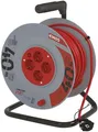 Produktbild: EMOS P09240 Kabeltrommel, SCHUKO, 4 Steckdosen, Länge 40m, 1,5mm², PVC, rot (1928044000)
