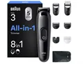 Produktbild: Braun Multigroom All-in-One Series 3, 8-in-1 Trimmer AIO3545, Schwarz