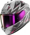 Produktbild: SHARK, Integraler Motorradhelm D-SKWAL 3 Blast-R Matt Grey / Purple SVK, M